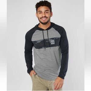 Vintage Oakley Athletic Gray Hoodie Outdoor Gorpcore Men’s Size XL